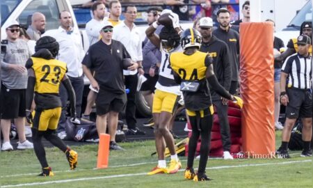 George Pickens Joey Porter Jr. Damontae Kazee Friday Night Lights Steelers training camp