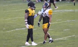 Elandon Roberts Jaylen Warren Friday Night Lights Steelers training camp