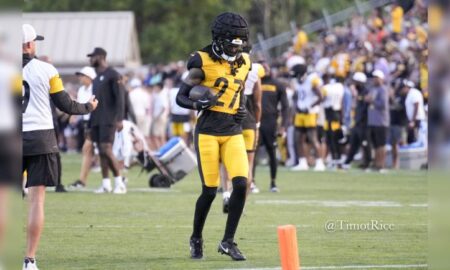 Cory Trice Jr. Friday Night Lights Steelers training camp