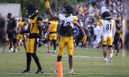 Dez Fitzpatrick Cory Trice Jr. Friday Night Lights Steelers training camp