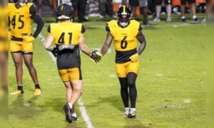 Patrick Queen Payton Wilson Friday Night Lights Steelers training camp