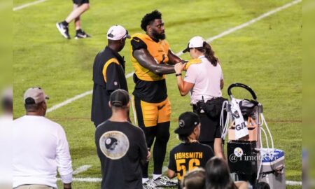 Patrick Queen injury Friday Night Lights Steelers training camp