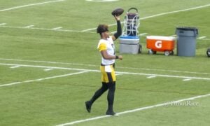 Justin Fields Steelers training camp