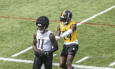 Van Jefferson Joey Porter Jr. Steelers training camp