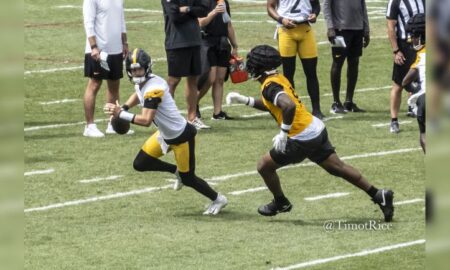 Kyle Allen DeMarvin Leal Steelers training camp