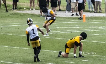 Justin Fields Steelers training camp