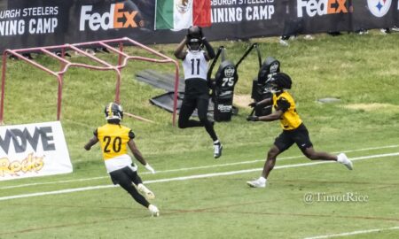 Van Jefferson Cameron Sutton Steelers training camp