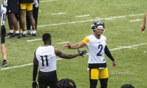 Justin Fields Van Jefferson Steelers training camp