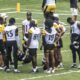 wide receivers Steelers training camp