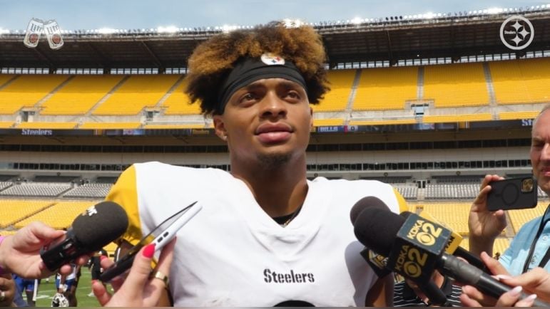 Justin Fields Steelers