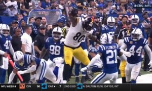 Steelers Colts stats Darnell Washington