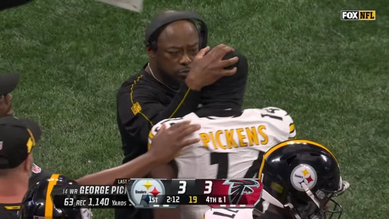 George Pickens Mike Tomlin