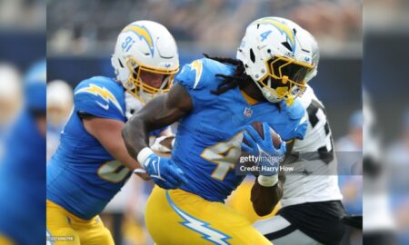 Gus Edwards Chargers