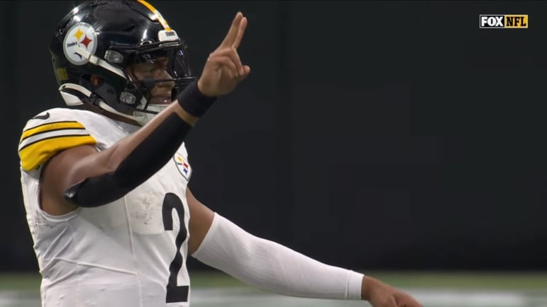 Justin Fields explains how he found out the Steelers were drafting him against the Falcons