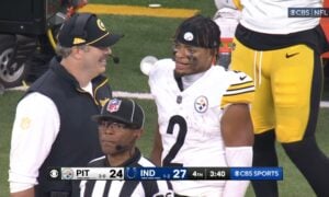 Justin Fields Arthur Smith Steelers