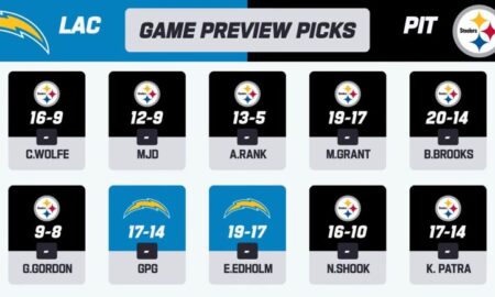 Steelers Chargers Picks