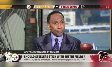 Stephen A Smith Justin Fields Russell Wilson