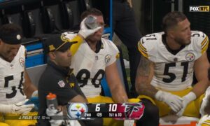 T.J. Watt Alex Highsmith Nick Herbig Steelers