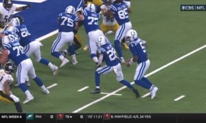 Tanor Bortollini Steelers defense Colts