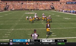 Steelers punting metrics