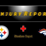 Steelers Injury Report Broncos