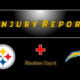 Steelers injury report chargers