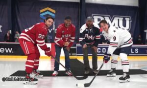 Roethlisberger Keisel puck drop