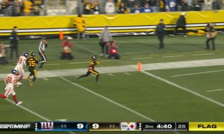 Calvin Austin touchdown