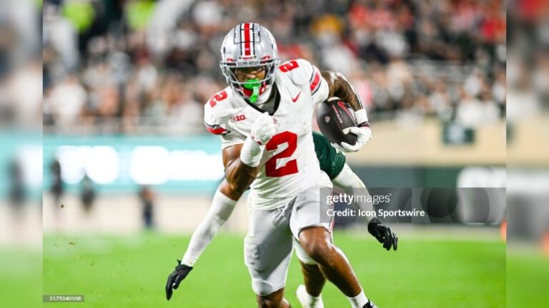 Emeka Egbuka Ohio State Steelers NFL Draft