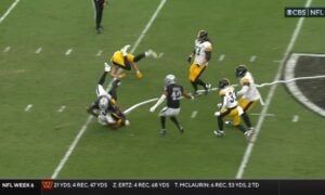 Steelers trick play lions