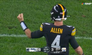 Kyle Allen Steelers