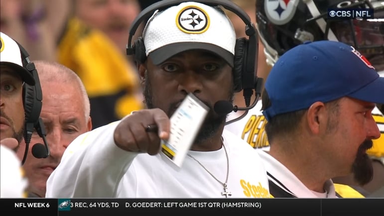 Mike Tomlin QB change