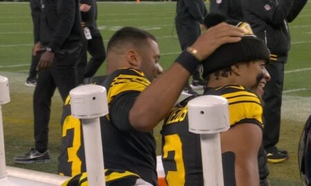 Russell Wilson and Justin Fields Steelers