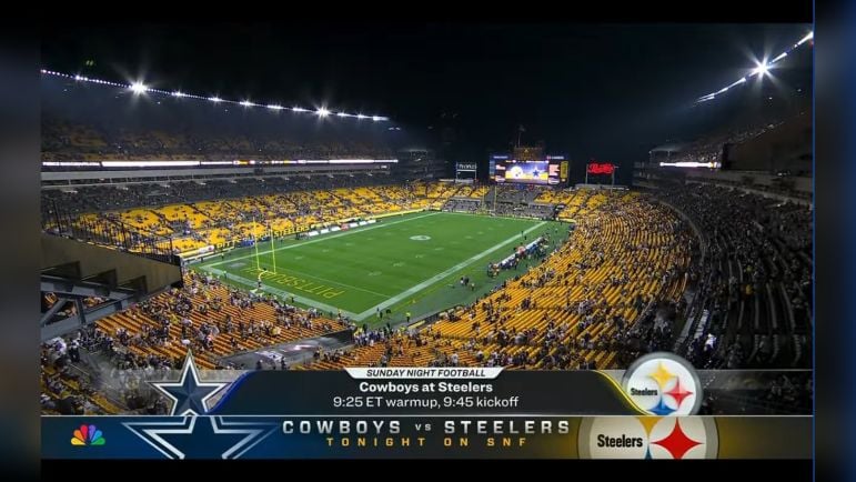 Steelers Cowboys delay resume