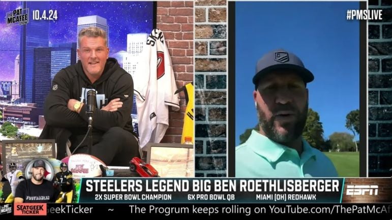 Roethlisberger McAfee Faneca Backyard Ben