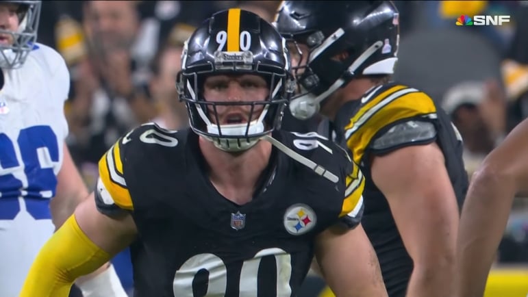 “What the fuck?” Darnell Washington was stunned for the first time when he had to block TJ Watt