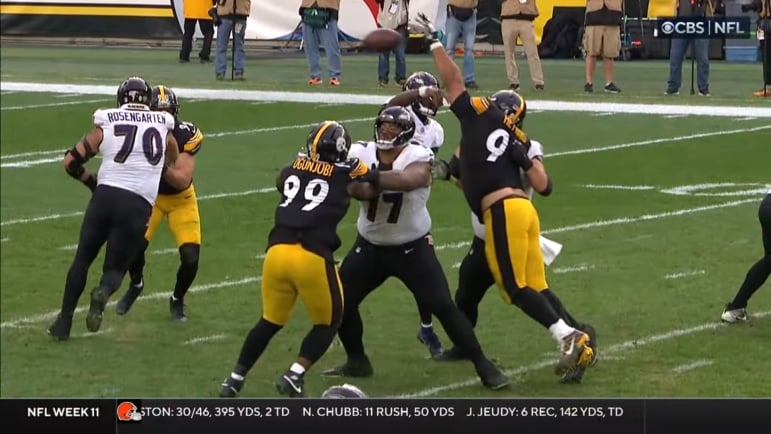 Cameron Heyward Ravens Steelers