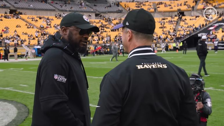 Mike Tomlin John Harbaugh Steelers division