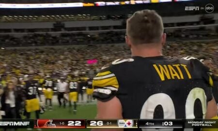 Steelers Browns Watt