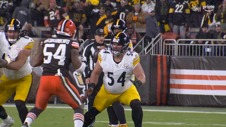 Zach Frazier Rookie Report Steelers