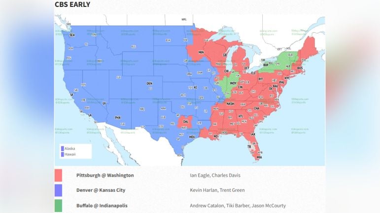 Week 10 Steelers Commanders tv coverage