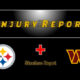 Steelers Commanders injury report