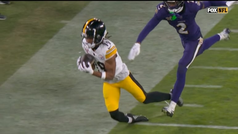 Steelers wide receiver Calvin Austin