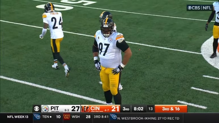 Cam Heyward film room