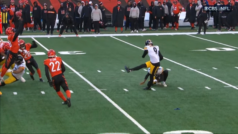 Chris Boswell blocked field goal