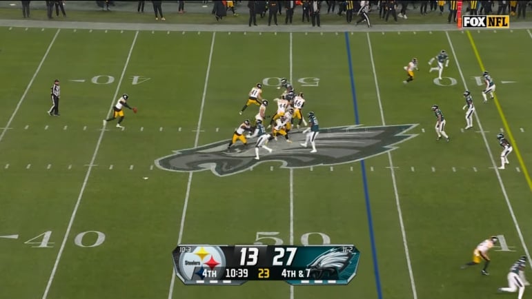 Steelers mike tomlin punt