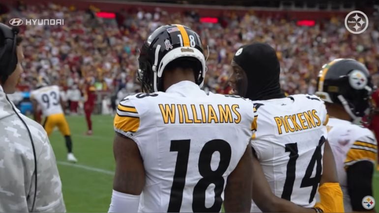 George Pickens Mike Williams Steelers Offense