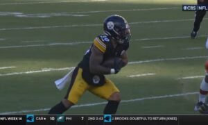 Jaylen Warren PFF Steelers