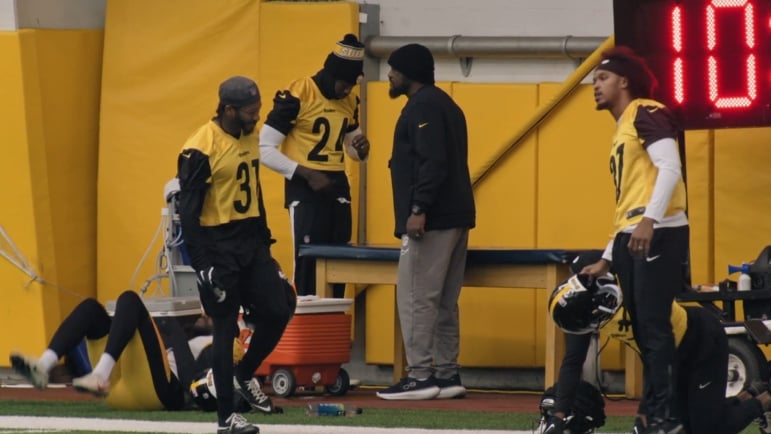 Mike Tomlin Joey Porter Jr. Hard Knocks