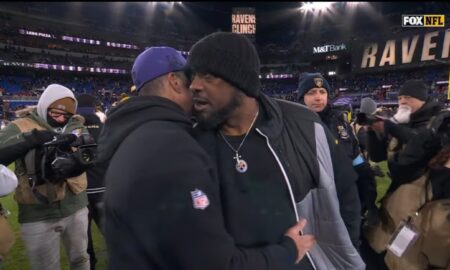 John Harbaugh Mike Tomlin Steelers Ravens